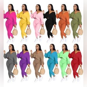 Women's Two Piece Tracksuit NWOT